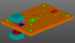 Intuitive machining simulation is possible in 3D shape with offset added.